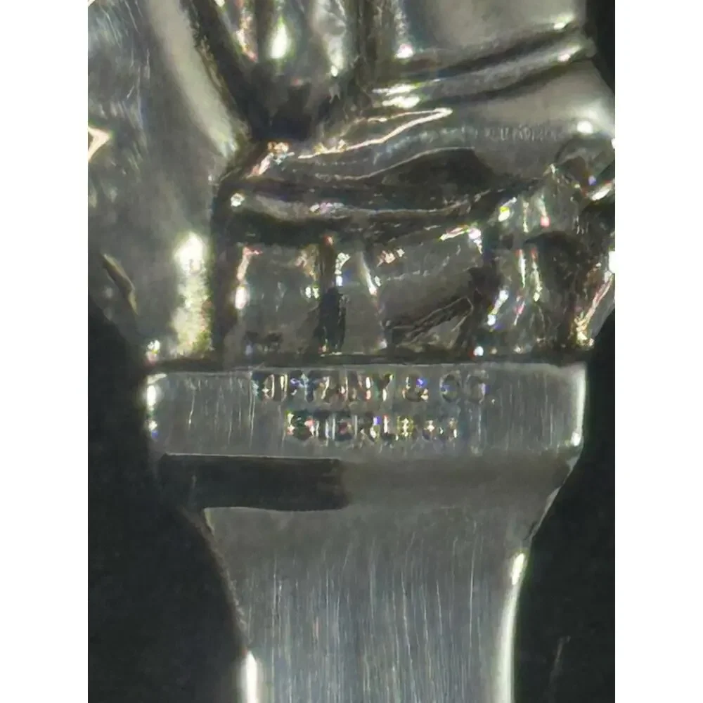 Sterling Silver Tiffany Co 925 Santa Claus Christmas Holiday Teaspoon 2006 Gift
